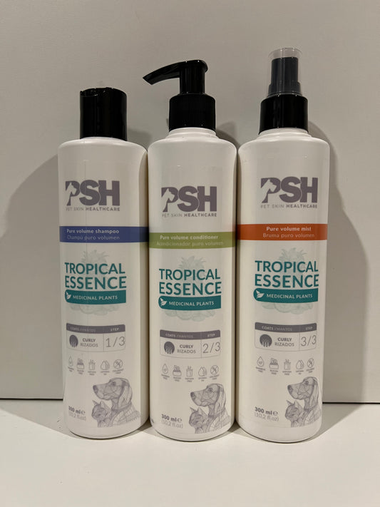 TROPICAL ESSENCE komplekts - šampūns, kondicionieris, losjons
