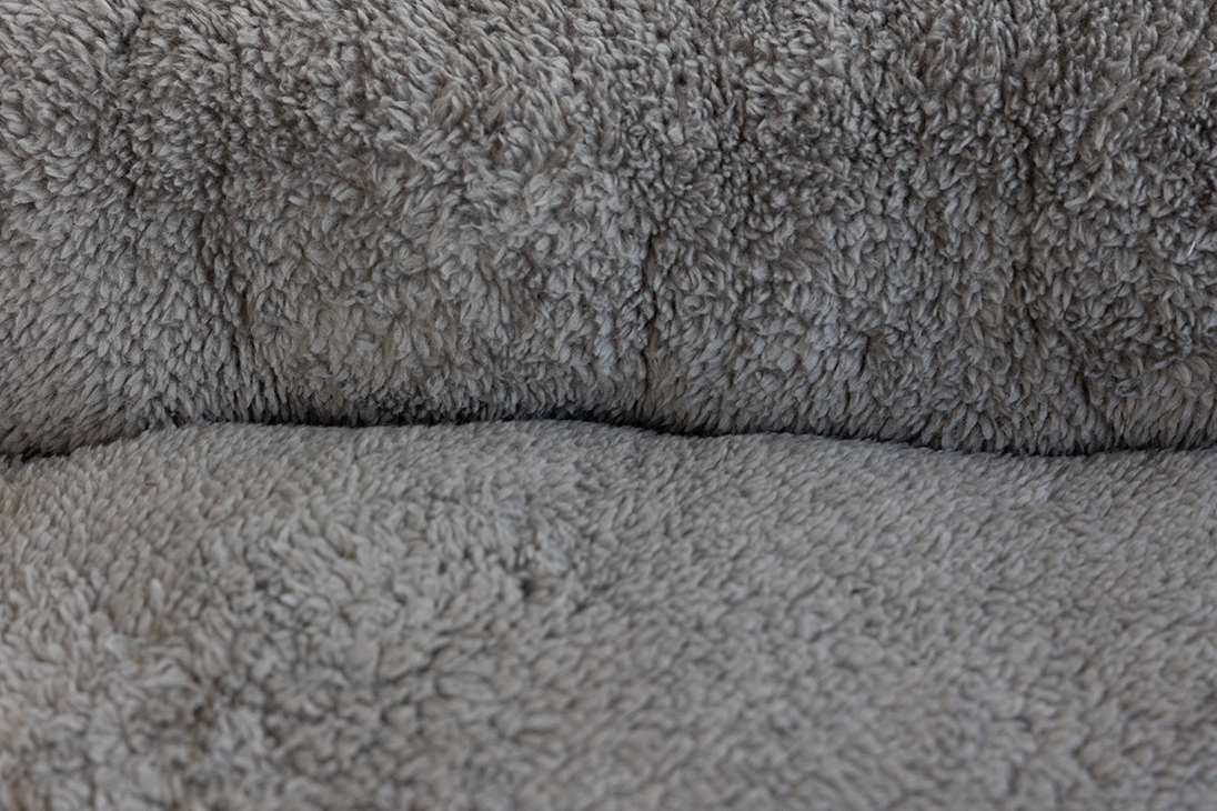 SNAPPY Rectangular pet bed BOX grey M
