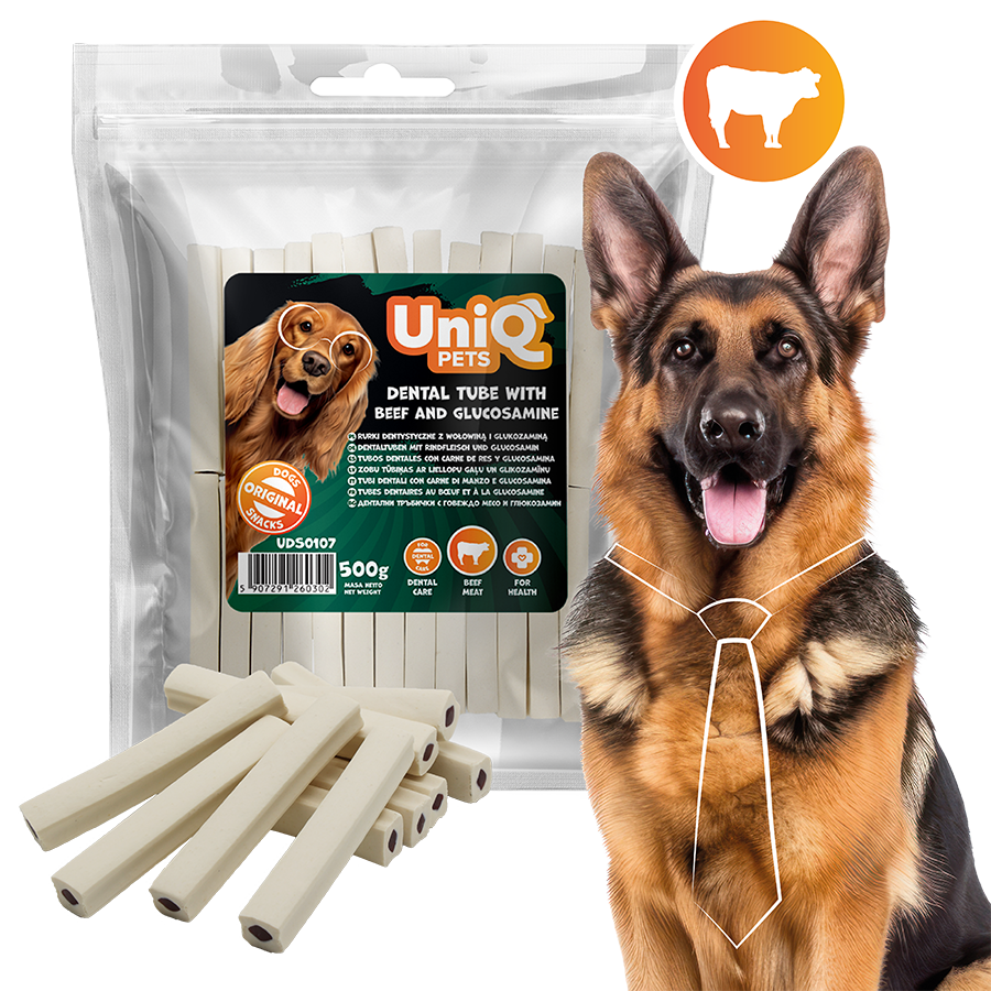 Skanukai dental tube with beef and glucosamine